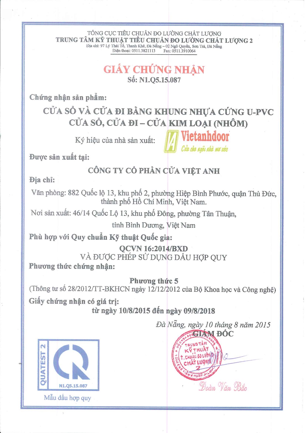 CHỨNG CHỈ ISO CLSP Page 1