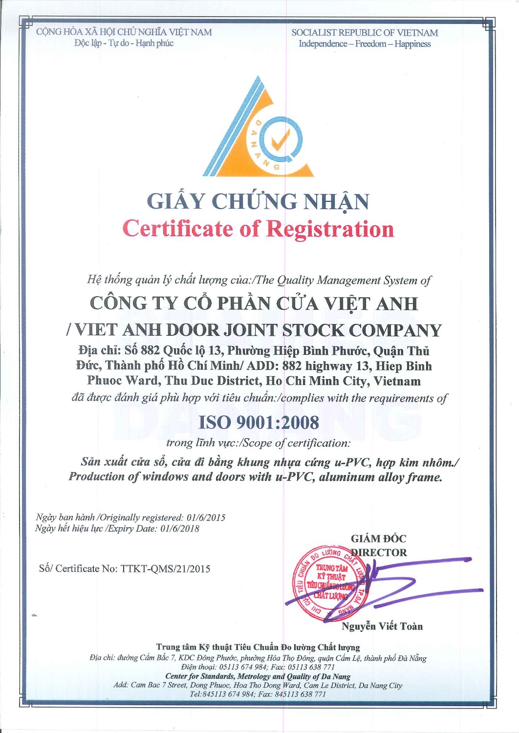 CHỨNG CHỈ ISO CLSP Page 4